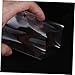 HOMSFOU 100pcs Banknote Holders Money Sleeves for Collectors Water-Resistant Currency Pouches for Stamps and Collection for Collecting Enthusiasts