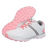 Comodidad incomparable: los zapatos de golf usan material de malla de alta calidad en el interior, que es grueso y liviano, transpirable y absorbente de humedad, y absolutamente no congestionado. Incluso si se usan durante mucho tiempo, tienen la misma sensación de relajación y libertad que los pies descalzos.