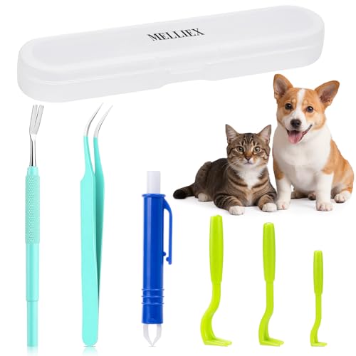 MELLIEX 6er Zeckenentferner Set