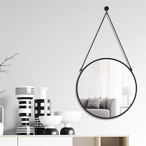 Miroir de salle de bain suspendu LONGWIN miroir géométrique - 5