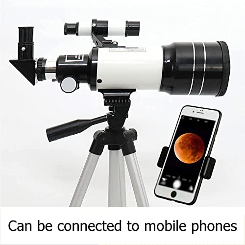 Telescopio Refractor con Trípode Ajustable y Adaptador para Teléfono miniatura 3