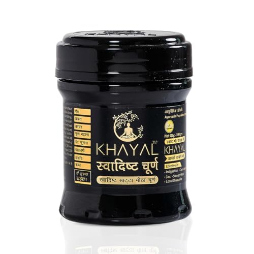 Image of Khayal Swadisht Churan for Digestion - 100gms| Gut Health Powder | Ayurvedic Remedy for Better Digestion, Gas Relief & Bloating Relief | Churan Powder With Natural Ingredients, No Side Effects