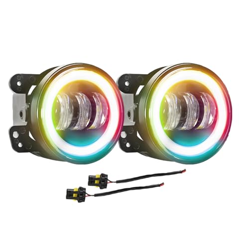 Phare antibrouillard LED 4 pouces 200W pour pare-chocs de voiture