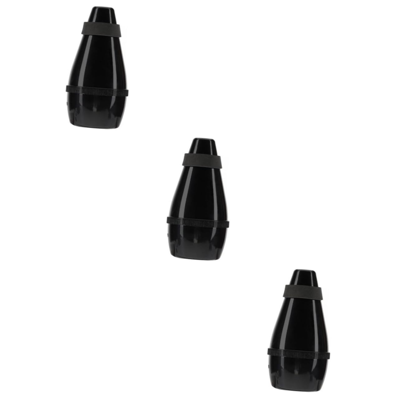 Levemolo 3pcs Trumpet Practice Mute Plastic Trumpet Mute Perfect for Quiet Practice Sessions