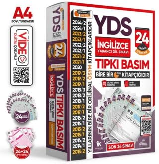 2025 YDS  ngilizce  SYM T pk  Bas m  km  Soru 24l  Deneme Paketi T rkiye Geneli Video/PDF  z ml