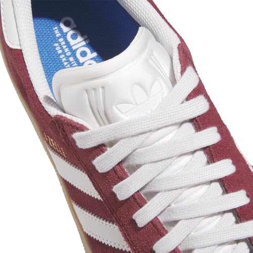 Image of adidas Mens Gazelle Adv Skate Skate Sneakers Shoes - Red