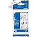 Produktbild Brother Original Brother textiles Schriftband TZe-R251 schwarz auf weiß - 24 mm breit, 4 m lang (u.a. für Brother P-touch H200, H100LB/R, H105, E100/VP, D200/BW/VP, D210/VP,Cube, Cube Plus)