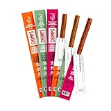 Chomps 3 Flavor Chicken Variety Trial Pack - Antibiotic Free Chicken Jerky Snack Sticks, Keto, Paleo, Low Carb, Whole30 Approved, Gluten Free, Zero Sugar Food