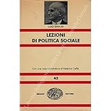 Lezioni di politica sociale. Nota introduttiva di Federico Caffè