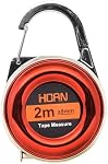Mini Mesure de la bande de la porte-clés 2m Mesure de ruban en acier Délicate Petite règle en acier Mesure de bande en acier polyvalent Règle cadeau (vert)