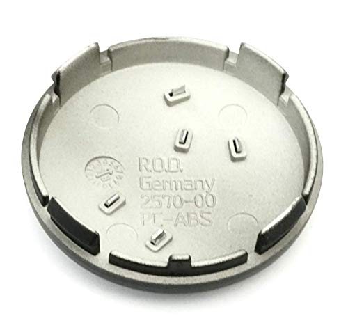 1xOriginal Rondell Nabendeckel Rod Felgendeckel Nabenkappe Schwarz Matt 60mm 2570-00