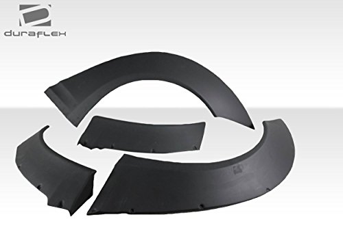 Brightt-66498742 Frp (Fiberglass Reinforced Plastics) Circuit Style Fender Flare - Compatible With/Replacement For 3 Series 2Dr 2007-2013 - 4 Piece (Fits All Models Except M3) #TOP2