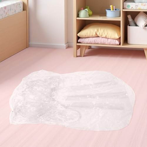 Rangement pour peluches avec fermeture éclair fluide et assise pouf transparente 2-en-1 - 6