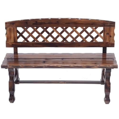 Banc de jardin en bois 400 kg de charge pour d'agréables moments