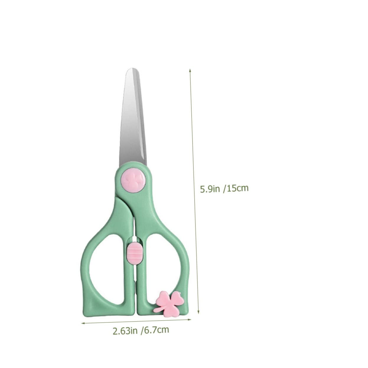 ERINGOGO Baby Food Crushes Tool Toddler Food Shear Safe Scissors for Easy Cutting of Baby Meals