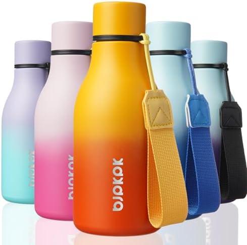 Amazon.com: BJPKPK Insulated Water Bottles, 12oz Stainless Steel Metal
