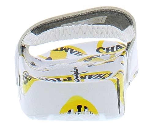 Champion Ipo Smile (Toddler) White/Yellow 9 Toddler M4