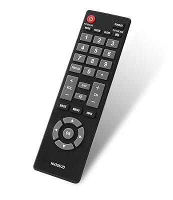 Replacement Remote Control for Emerson TV LF501EM4 LF501EM4F LF501EM5F LF501EM6F LC320EM3FA LF461EM4 LF461EM4A LF402EM6 LF402EM6F LF501EM4A Funai LF320FX4F LF320FX4F