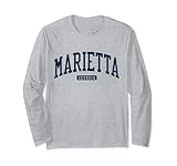 Photo Gallery marietta georgia ga college university style navy maglia a manica Photo Gallery marietta georgia ga college university style navy maglia a manica