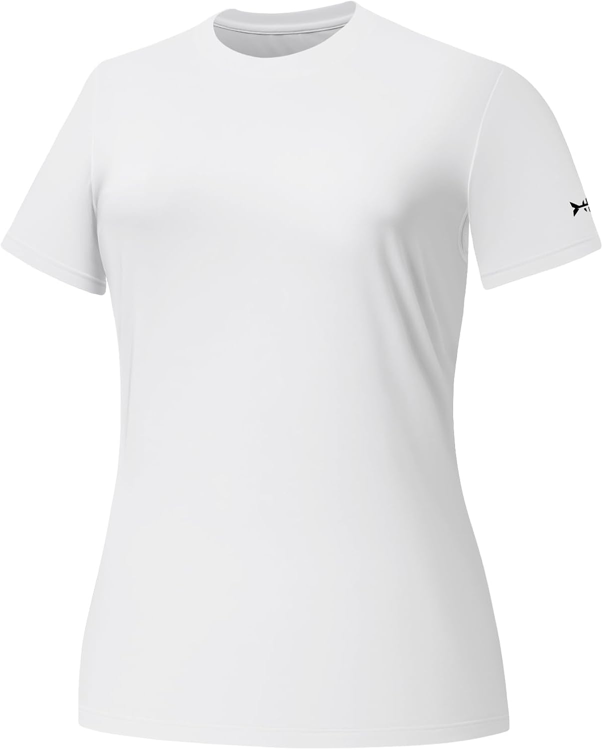 BASSDASH Women’s UPF 50+ Crew Neck Short Sleeve T-Shirt Cooling Performance Sun Protection Tee for Fishing Hiking Casual