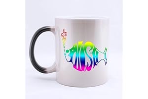 Multi-Color Phish Band Customized Coffee Mug: The Perfect Phish Gift