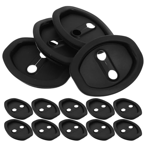 Protectores de silicona Gatuida para eliminar ruidos y golpes en el pestillo del coche, 40 uds