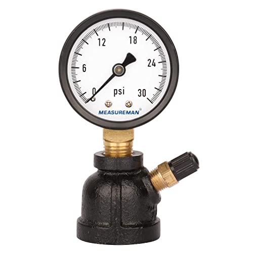 Jauge de test de pression de gaz pour detecter les fuites de tuyau