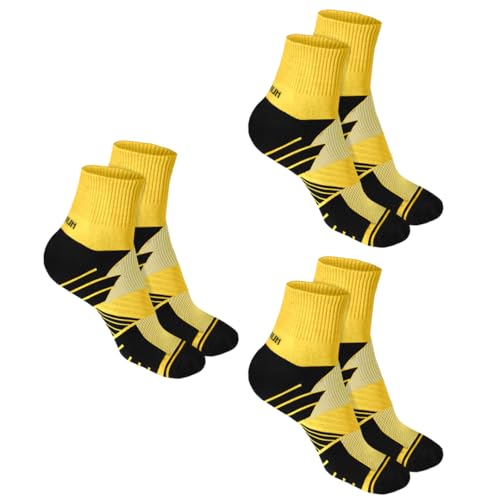 Image of HEELIUM Bamboo Athletic Socks for Men & Women | 3X Tougher & Durable, Ultra Soft & Blister Resistant | Perfect for Gym, Sports & Long Distance Running