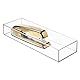 iDesign Schubladenorganizer, mittelgroßer Schubladeneinsatz aus Kunststoff für Besteck und andere Utensilien, Aufbewahrungsbox, durchsichtig, M: 10,2 cm x 30,5 cm