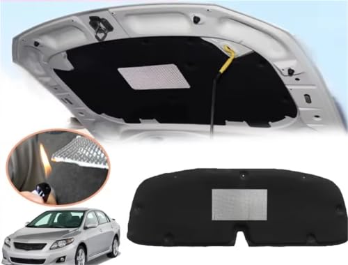 Tapis insonorisant capot Corolla E140 en aluminium premium durable 2007-2013