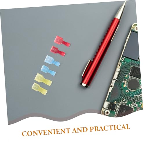 Connecteurs de câblage isolées nylon Uonlytech cosses mâle femelle kit électricité