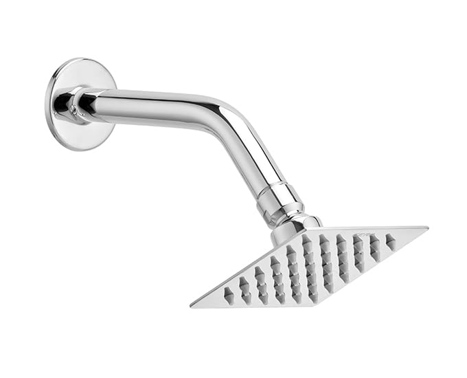 CERA Overhead Shower 100X100 mm With SS ARM For Bathroom | Wall Mount | Square Shape | ABS Material | F7020110SS (B0D3SB6DJJ) Amazon Price History, Amazon Price Tracker
