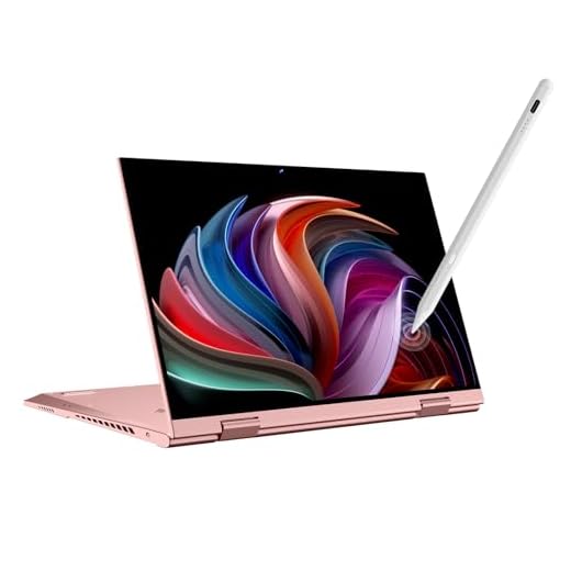 Xixaomiro 2 em 1 Laptop 10.95" FHD IPS Touchscreen,Intel Quad-Core i7-Lake-N N95,16GB RAM 256GB SSD,1TB SSD Expand,Teclado retroiluminado,Windows 11 Mini Notebook (rosa, 256GB)
