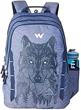 Wildcraft Nylon Casual Standard Backpack (11629-Wolf_Blu), 44 Litre, Blue