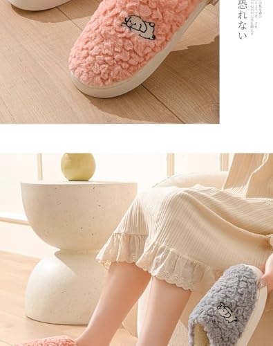 Image of DRUNKEN Slippers For Men Winter Sandals Casual Flats Home Footwear Man Girls Sliders Flip Flops Chappals Ladies Clogs Sleeper Slides Stylish Ortho Soft
