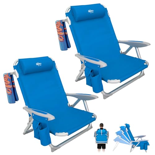 WEJOY Reclining Beach Chair 2 Pack