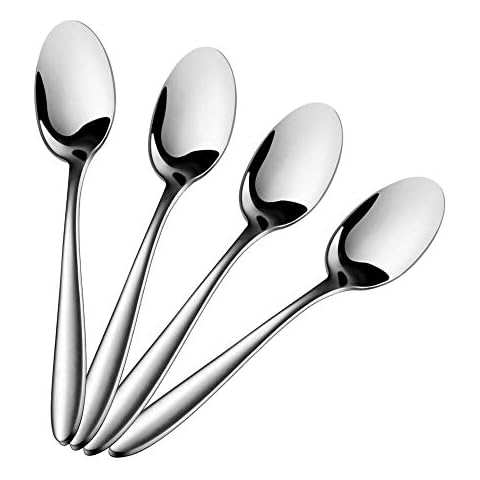 Olivisa 18/10 Stainless Steel Dinner Spoons Soup Spoons Set of 12 Tablespoon Cover