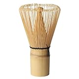 Generic Batidor de té en polvo, fácil de limpiar, mezcla rápida, estilo japonés, de bambú, matcha, para el hogar, batidor de bambú