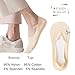 PENUUP 4 Pack Mens No Show Socks Thin Non Slip Low Cut Liner Socks Invisible for Flats Boat