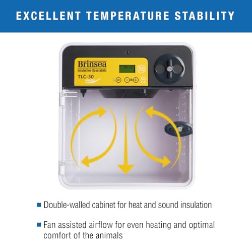 Brinsea TLC-30 Advance Portable Pet Brooder Incubator for Puppies, Kittens, Small Mammals with Heating and Temp Control, Newborn Puppy Incubator for Kittens, Birds and Other Animals