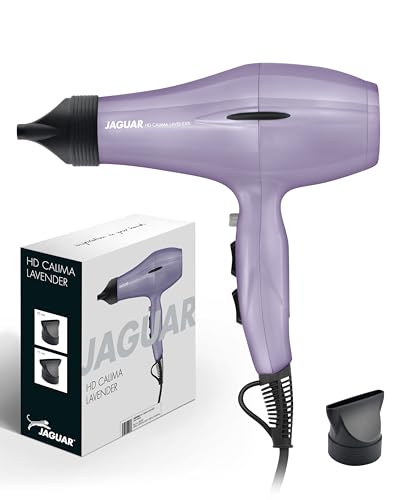 JAGUAR Föhn HD CALIMA Lavender | Leistungsstarker Profi Haartrockner mit Sofort-Kalttaste und individuellen Heiz- & Gebläseeinstellungen für einzigartige Styles