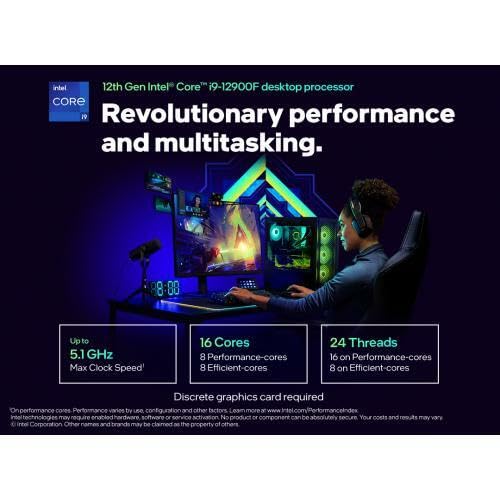 Amazon.com: Intel i9-12900F Processor: 16-Core, 24-Thread (3.8-5.1