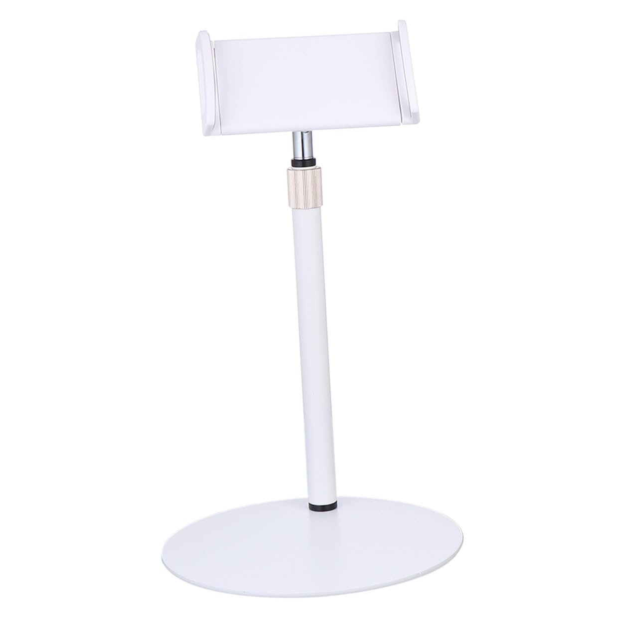 Supporto Tablet Regolabile Tablet Dock in Metallo e Abs Bianco Compatibile Telefoni Cellulari Resistente All'usura