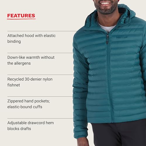 Image of MARMOT Men's Echo Featherless Hoody - Hooded Lightweight Down-Alternative Jacket