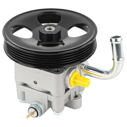 Daysyore 21-5142 Power Steering Pump with Pulley Fits for 1999-2003 Protege 1.8L 2.0L, 2002-2003 Protege5 2.0L, OE-Quality Power Assist Pump, Replace OE B26K32650B by Daysyore - Used condition - US$69.67