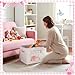 LemonRoad 16x12x12inch Baby Memories Keepsake Box Baby Shower Elephant First Keepsake Box New Parent Newborn Baptismal Birthday Gift for Mementos Travel Loved Ones Treasured Keepsakes (Pink)