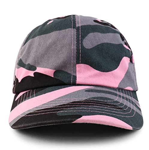 Image of Trendy Apparel Shop Oversize XXL Plain Unstructured Soft Crown Cotton Dad Hat