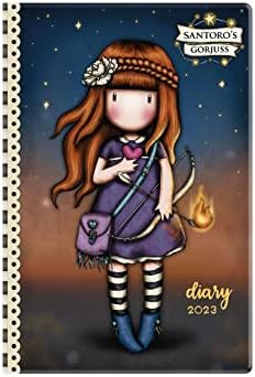 Santoro Gorjuss - 2023 Pocket Diary - Flaming Heart