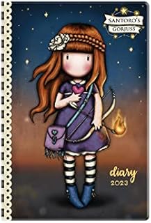 Santoro Gorjuss - 2023 Pocket Diary - Flaming Heart