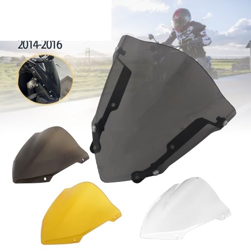 Accessoires moto FZ-07 saute-vent robuste en acrylique renforcé - 2